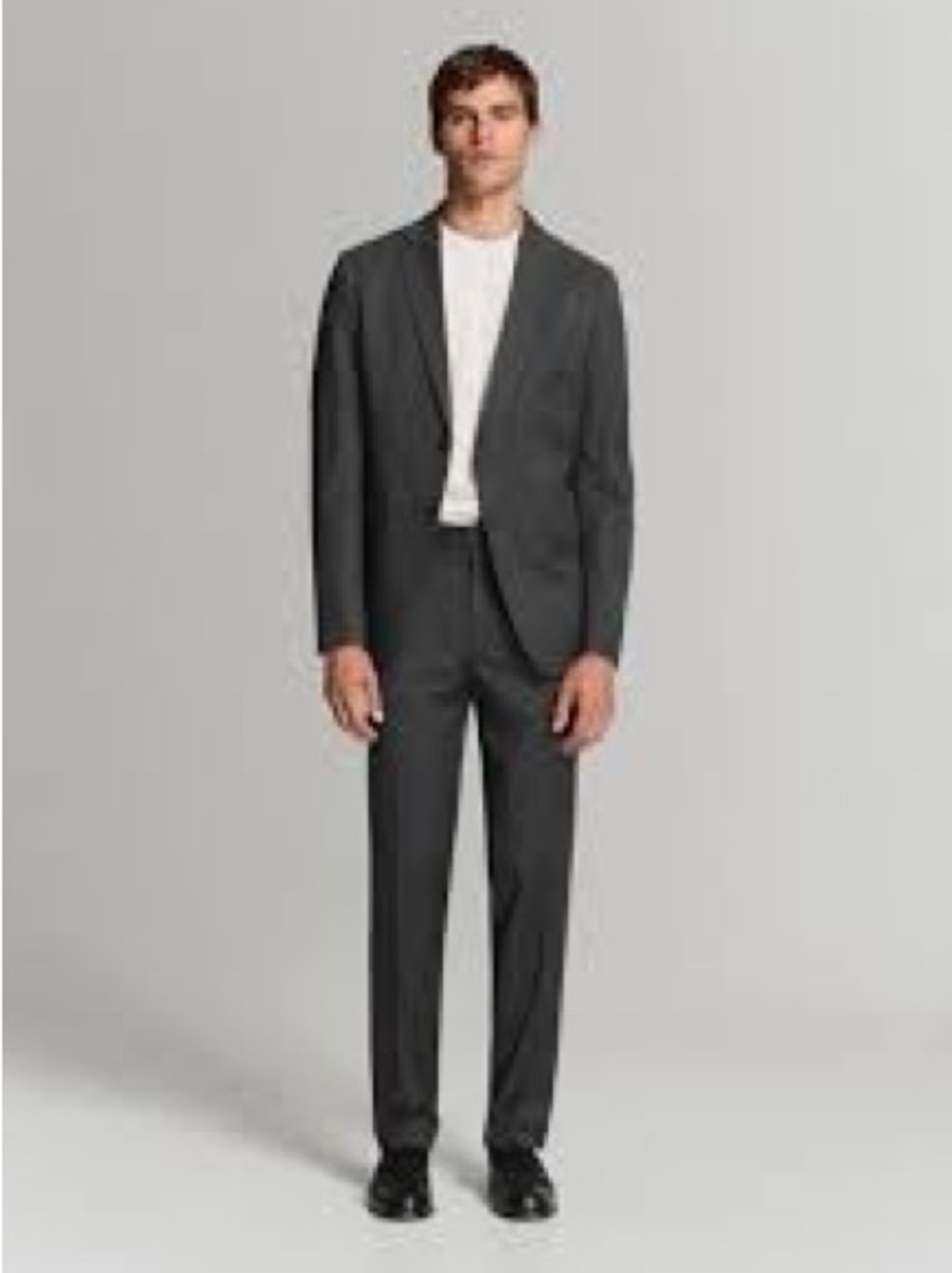 Men's Charcoal Suit Blazer Charcoal